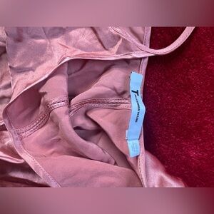 Alexander Wang Dusky Rose Pink Women's l Satin Lingerie Onepiece size 0